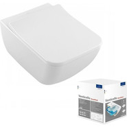 Унитаз подвесной безободковый Villeroy&Boch Venticello 4611RS01 с крышкой микролифт фото 2