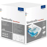 Унитаз подвесной безободковый Villeroy&Boch Venticello 4611RS01 с крышкой микролифт фото 6