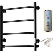 Полотенцесушитель электрический Тругор Пэк сп 6 ВГП П4 500х600 мм, чёрный (возможность скрытого подключения) 00-00035959 фото 