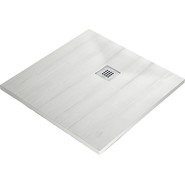 Поддон каменный WasserKraft Aller 90х90 см 10T03, слоновая кость матовая фото 