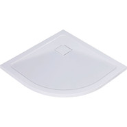 Поддон каменный WasserKraft Dinkel 90х90 см 58T01, белый глянцевый фото 