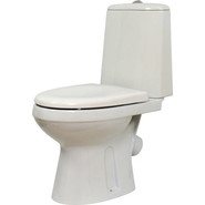 Унитаз-компакт Оскольская керамика Лея Премиум (косой выпуск) с крышкой микролифт 41301130315 фото 2