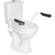 Унитаз-компакт Оскольская керамика Персона Премиум (косой выпуск) с полипропиленовой крышкой 42301120005 для людей с ограниченными возможностями фото 2