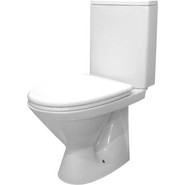 Унитаз-компакт Оскольская керамика Фиона Люкс (косой выпуск) с крышкой дюропласт 43901130021 фото 2