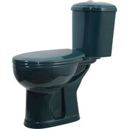 Унитаз-компакт Оскольская керамика Дора Комфорт с полипропиленовой крышкой 47325130402, зеленый, Цвет производителя: зелёный фото 2