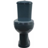 Унитаз-компакт Оскольская керамика Дора Комфорт с полипропиленовой крышкой 47325130402, зеленый, Цвет производителя: зелёный фото 3