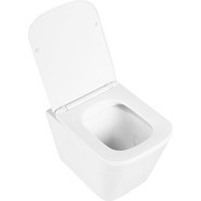 Унитаз подвесной безободковый Belbagno Due BB3103CHR/SC с крышкой микролифт фото 3