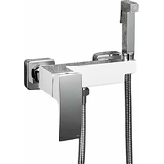 Набор для гигиенического душа Gappo G2007-8, белый/хром фото 