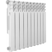 Радиатор Azario AL500/80/10 750х570 мм (10 секции) белый фото 
