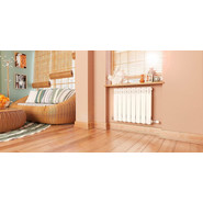 Радиатор Azario AL500/80/8 600х570 мм (8 секции) белый фото 3