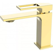 Набор смесителей 3 в 1 для ванны BelBagno Luce, Цвет производителя: золото фото 2