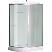 Душевая кабина Loranto 120х80 см CS-66121R F 120, хром/матовое фото 