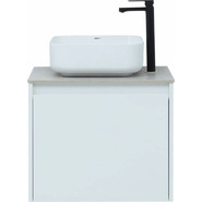 Тумба подвесная со столешницей Aquanet Nova Lite 60 см 242574 (1 ящик) белый, Цвет фасада: белый фото 3