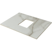 Тумба подвесная со столешницей Aquanet Nova Lite 60 см 242574 (1 ящик) белый, Цвет фасада: белый фото 2