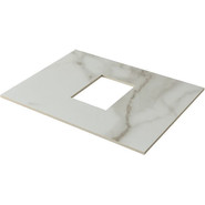 Тумба подвесная со столешницей Aquanet Nova Lite 60 см 249512 (2 ящика) дуб рустикальный, Цвет фасада: тёмное дерево фото 2