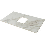 Тумба подвесная со столешницей Aquanet Nova Lite 75 см 249515 (2 ящика) дуб рустикальный, Цвет фасада: тёмное дерево фото 2