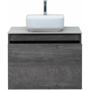 Тумба подвесная со столешницей Aquanet Nova Lite 75 см 242274 (1 ящик) дуб рошелье, Цвет фасада: дуб рошелье фото 5