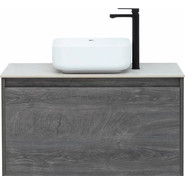 Тумба подвесная со столешницей Aquanet Nova Lite 90 см 242269 (1 ящик) дуб рошелье, Цвет фасада: дуб рошелье фото 3