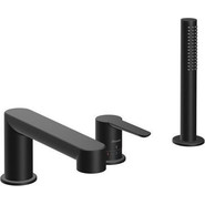 Смеситель для ванны Ravak Puri X070186, чёрный матовый фото 