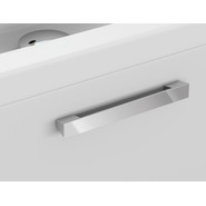 Тумба подвесная/напольная с раковиной Cersanit Melar 70 см 64129, белый фото 3