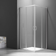 Душевое ограждение Veconi Rovigo 90x90 см RV101-90-01-C5, хром/прозрачное фото 