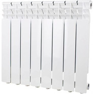 Радиатор Halsen 500/80 640х570 мм (8 секций) фото 