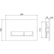 Инсталляция для унитаза BelBagno BB002-80/BB012-MR-NERO.M (кнопка Marmi, цвет черный матовый) фото 4