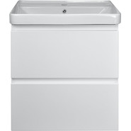 Тумба подвесная с раковиной Azario Мила 60 см CS00080140, белый фото 