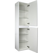 Пенал подвесной Azario Мила 40 см CS00080413, универсальный, белый матовый фото 2