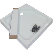 Поддон акриловый Тритон ПД1 90x90 см (каркас и панель в комплекте) фото 3