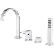 Смеситель для ванны Abber Wasserfall AF8613, Цвет производителя: хром фото 