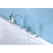 Смеситель для ванны Abber Wasserfall AF8613, Цвет производителя: хром фото 2