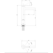 Смеситель для раковины высокий Abber Emotion AF8811G, золото матовое, Цвет производителя: золото матовое фото 3