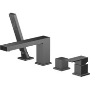 Смеситель для ванны Timo Selene 2130/03Y, черный матовый фото 