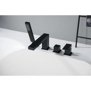 Смеситель для ванны Timo Selene 2130/03Y, черный матовый фото 2