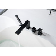 Смеситель для ванны Timo Selene 2130/03Y, черный матовый фото 3