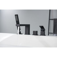 Смеситель для ванны Timo Selene 2130/03Y, черный матовый фото 5