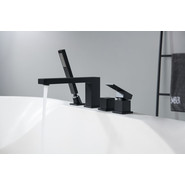 Смеситель для ванны Timo Selene 2130/03Y, черный матовый фото 6