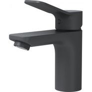 Смеситель для раковины Am.Pm X-Joy F85A02122, черный, Цвет производителя: чёрный фото 