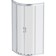 Душевое ограждение Am.Pm Gem 100х100 см W90G-401-100WT, хром/прозрачное фото 