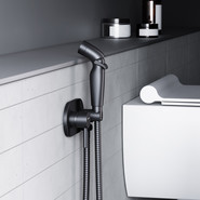 Набор для гигиенического душа Damixa Option 212000300, чёрный фото 4