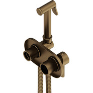 Набор для гигиенического душа Damixa Option 214000000, бронза фото 4