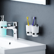 Двойной стакан для зубных щеток AM.PM Sense A74343400 фото 3