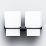 Двойной стакан для зубных щеток AM.PM Inspire 2.0 A50A343422, цвет чёрный фото 6