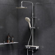 Душевая стойка с термостатом Am.Pm Inspire V2.0 F0750A500, Цвет производителя: хром фото 2