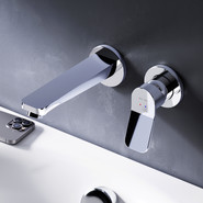 Смеситель для раковины настенный Am.Pm X-Joy F85A72600, Цвет производителя: хром фото 2