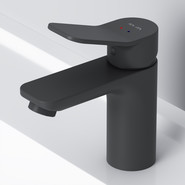 Смеситель для раковины Am.Pm X-Joy F85A02122, черный, Цвет производителя: чёрный фото 4