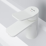 Смеситель для раковины Am.Pm X-Joy F85A02133, Цвет производителя: белый фото 5