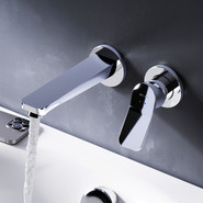 Смеситель для раковины настенный Am.Pm X-Joy F85A72600, Цвет производителя: хром фото 3