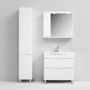 Пенал напольный Am.Pm Like 35 см L M80CSL0356WG, белый глянцевый фото 3